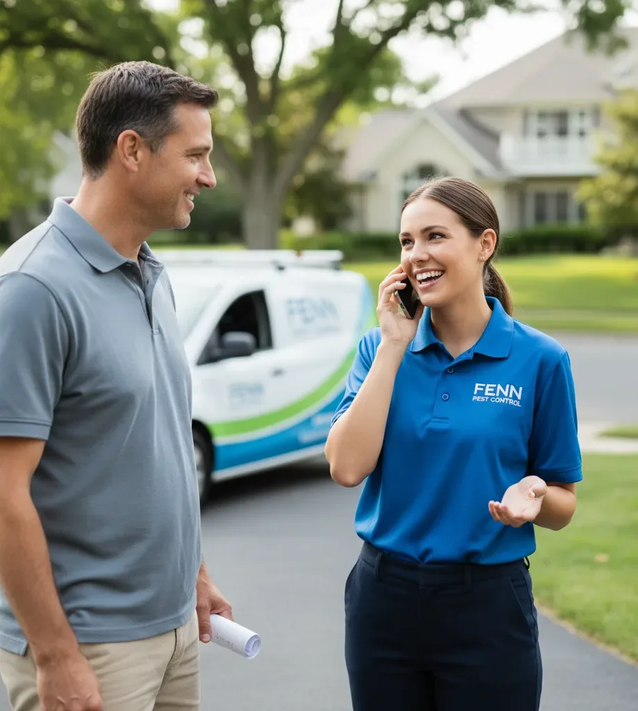 Fenn Pest Control customer support in Chilton